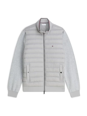 Foto van product TOMMY HILFIGER Tussenjas 'Mixed Texture Intechno Zip-thru' grijs gemêleerd