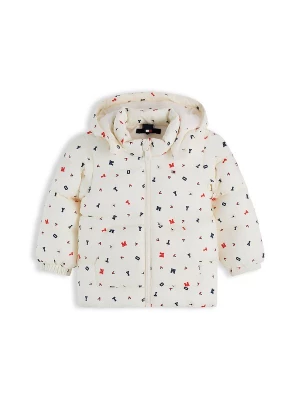 Foto van product TOMMY HILFIGER Winterjas crème / blauw / rood