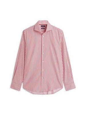 Foto van product TOMMY HILFIGER Zakelijk overhemd 'New York' rood / wit