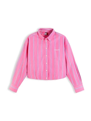 Foto van product Tommy Jeans Blouse hemelsblauw / pink / wit
