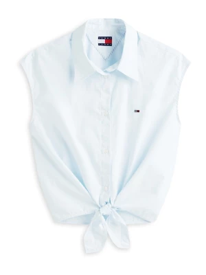 Foto van product Tommy Jeans Blouse lichtblauw / wit