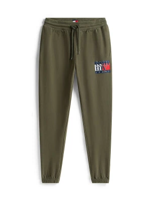 Foto van product Tommy Jeans Broek kaki / rood / wit