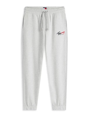 Foto van product Tommy Jeans Broek 'Signature Logo Cuffed' lichtgrijs