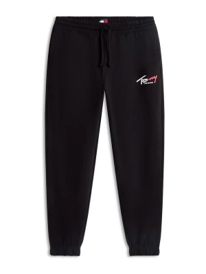 Foto van product Tommy Jeans Broek 'Signature Logo Cuffed' rood / zwart / wit