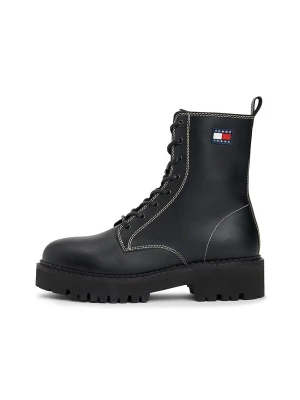 Foto van product Tommy Jeans Enkellaarsjes navy / knalrood / zwart / wit