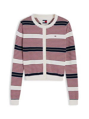 Foto van product Tommy Jeans Gebreid vest 'ESSENTIAL' navy / rood / wit