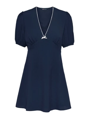Foto van product Tommy Jeans Jurk navy / wit