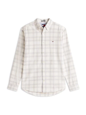 Foto van product Tommy Jeans Overhemd beige / pastelblauw / wit