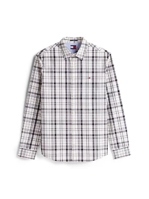 Foto van product Tommy Jeans Overhemd donkergrijs / zwart / wit