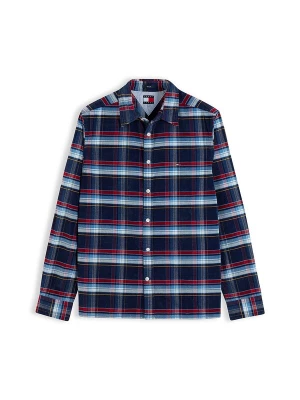 Foto van product Tommy Jeans Overhemd lichtblauw / donkerblauw / rood