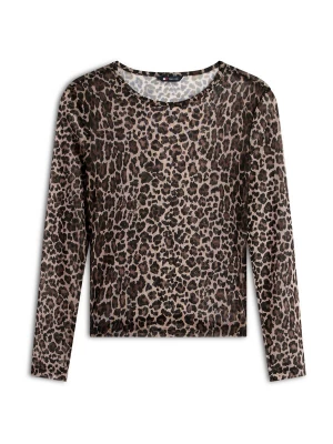 Foto van product Tommy Jeans Shirt bruin / lichtbruin / zwart