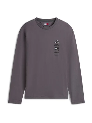 Foto van product Tommy Jeans Shirt donkergrijs / zwart / offwhite