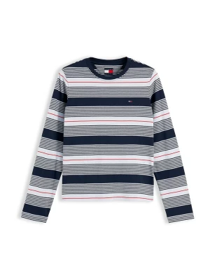 Foto van product Tommy Jeans Shirt 'Ess' navy / pastelblauw / rood