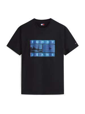 Foto van product Tommy Jeans Shirt 'Photo Print' blauw / zwart