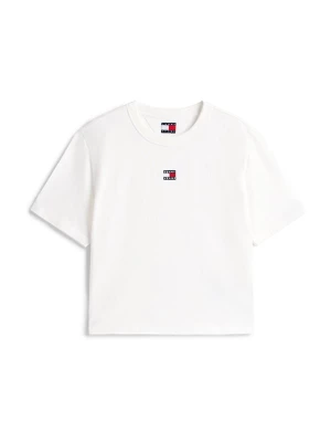 Foto van product Tommy Jeans Shirt 'Tommy Badge Boxy' ecru
