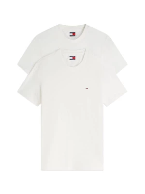 Foto van product Tommy Jeans Shirt 'Tommy Flag Extra Slim T' wit