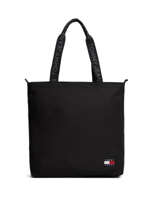 Foto van product Tommy Jeans Shopper 'Essential Repeat Logo Tote' zwart