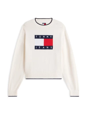 Foto van product Tommy Jeans Trui marine / rood / wit / wolwit