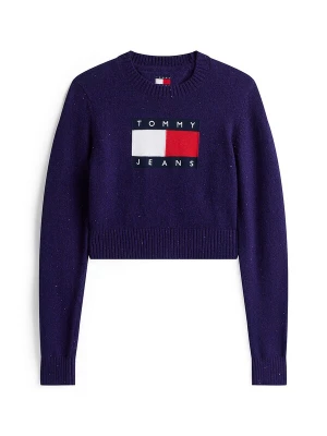 Foto van product Tommy Jeans Trui navy / aubergine / rood / wit