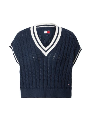 Foto van product Tommy Jeans Trui navy / wit