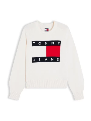 Foto van product Tommy Jeans Trui rood / zwart / wit