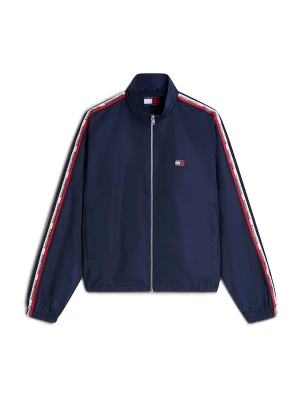 Foto van product Tommy Jeans Tussenjas 'Global Stripe Tape Zip-thru' navy / rood / wit
