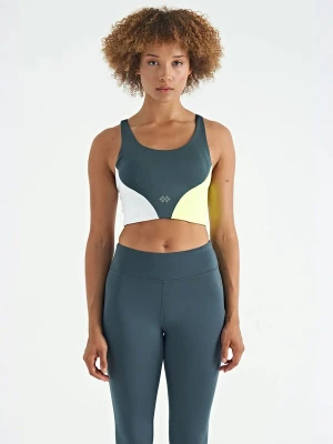Foto van product Tommy Life Sporttop lichtgeel / donkergroen / wit