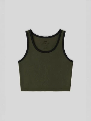 Foto van product Tommy Life Top olijfgroen / zwart