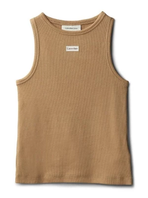 Foto van product Top Calvin Klein Jeans lichtbruin
