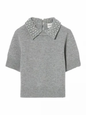 Foto van product Top CLAUDIE PIERLOT grijs gemêleerd