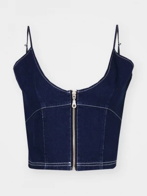 Foto van product Top DENIM PROJECT donkerblauw denim