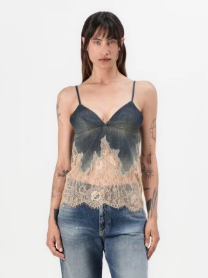 Foto van product Top Diesel donkerblauw denim