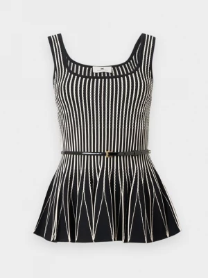 Foto van product Top Elisabetta Franchi beżowy