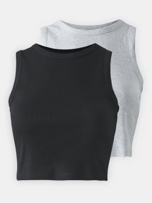 Foto van product Top Even&Odd Petite By Zalando lichtgrijs