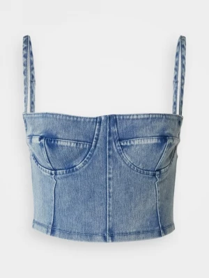 Foto van product Top Good American lichtblauw denim