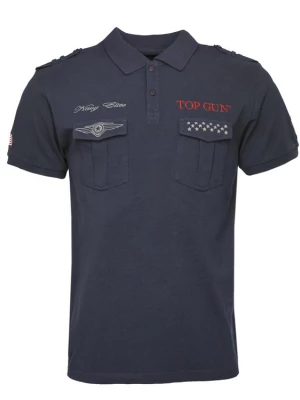 Foto van product TOP GUN Shirt '20213003 ' nachtblauw / gemengde kleuren