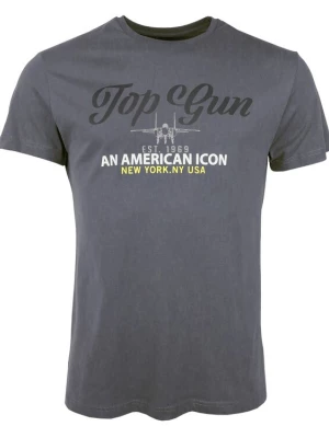 Foto van product TOP GUN Shirt duifblauw / geel / grijs / zwart / wit