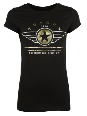Foto van product TOP GUN Shirt ' TG20193050 ' goud / zwart / wit