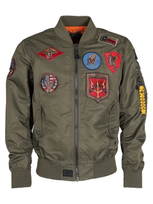 Foto van product TOP GUN Tussenjas ' TG2024001 ' blauw / bruin / geel / olijfgroen / rood
