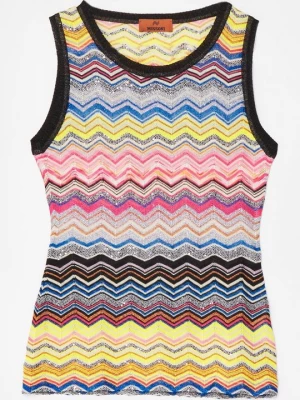 Foto van product Top Missoni blauw