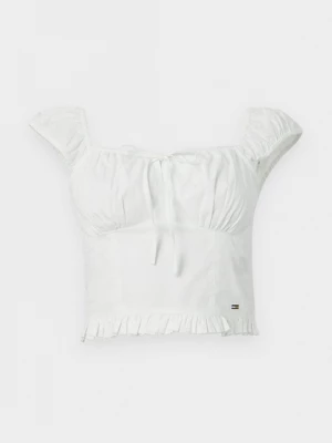 Foto van product Top Tommy Jeans crème