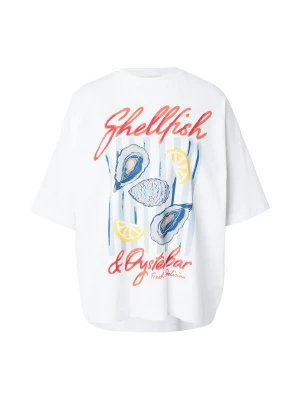 Foto van product TOPSHOP Shirt 'PREMIUM' lichtblauw / geel / zalm roze / wit