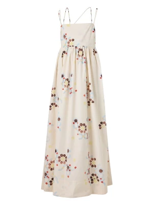 Foto van product TOPSHOP Zomerjurk 'MIKA' hemelsblauw / chocoladebruin / oranje / pasteloranje