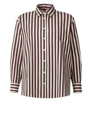 Foto van product Touche Prive Blouse bruin / wit Touché Privé