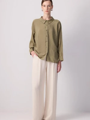 Foto van product Touche Prive Blouse olijfgroen Touché Privé