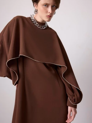 Foto van product Touche Prive Jurk 'Elbise' bruin Touché Privé