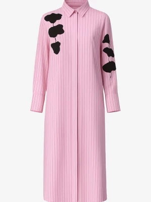 Foto van product Touche Prive Jurk rosa / zwart / wit Touché Privé