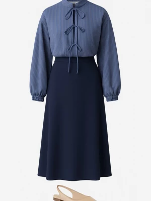 Foto van product Touche Prive Rok marine / donkerblauw Touché Privé