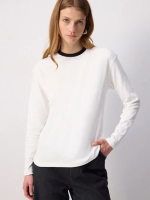 Foto van product Touche Prive Shirt ecru / zwart Touché Privé