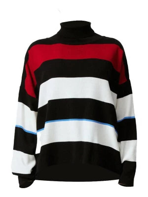 Foto van product Touche Prive Trui blauw / rood / zwart / wit Touché Privé